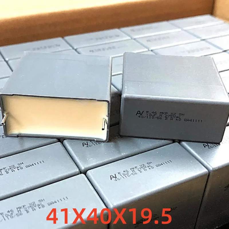2PCS MKP R46 275VAC106 10UF 275VAC 305VAC capacitor de filme 37.5M