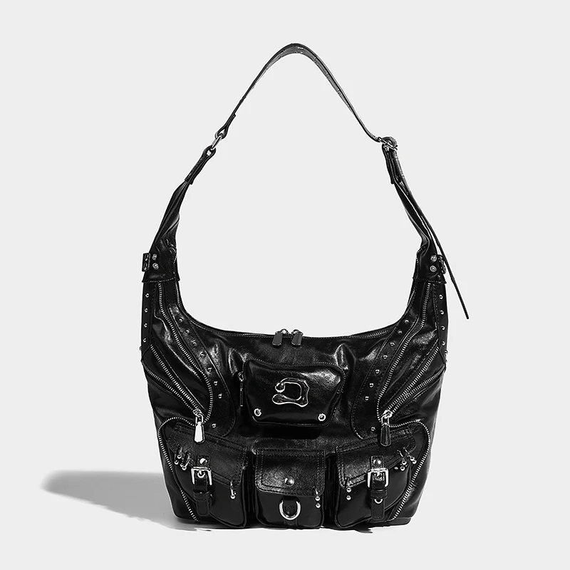 moto-bike-rivet-multiple-pockets-bags-for-women-luxury-designer-handbags-and-purses-2025-new-in-vintage-pu-underarm-shoulder