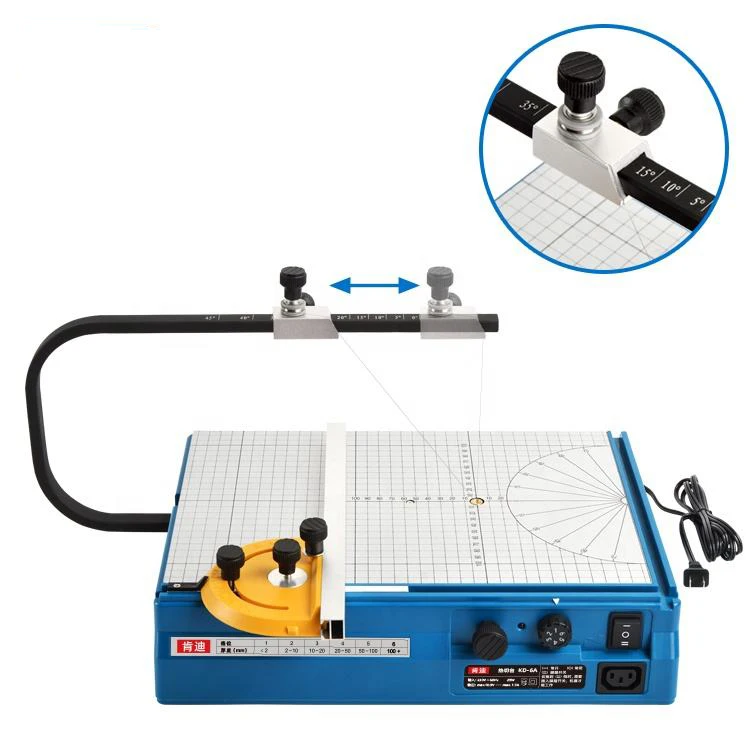 

KD-6A Foam heating cutting table electric heating wire KT board pearl cotton hot cutter extruded board sponge EPS hot cutter