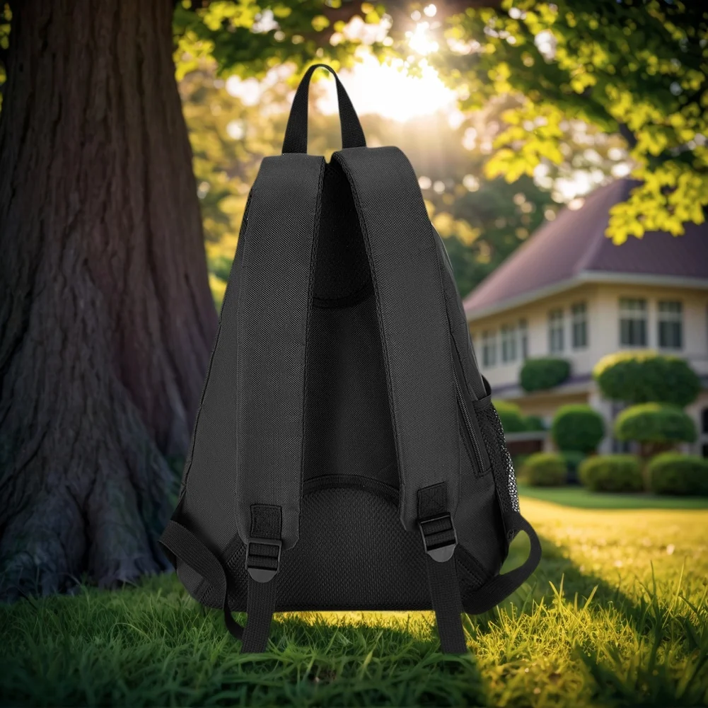 Adjustable Racket Bag with Hanging Hook Pickleball Rackets Backpack Portable Racket Rucksack Sports Training Shoulder Tennis Bag