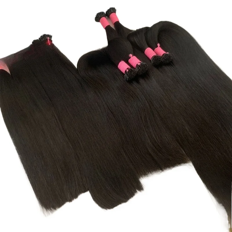 

Hair bundle, viscose, inverted 0.8g/root, natural color