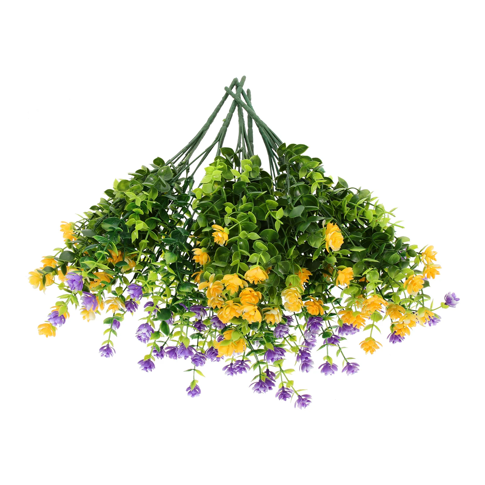 

6pcs Artificial Eucalyptus Leaf Stems Decorative Flowers for Wedding Party DIY Crafts Home Adorn Stylish Safe Practical