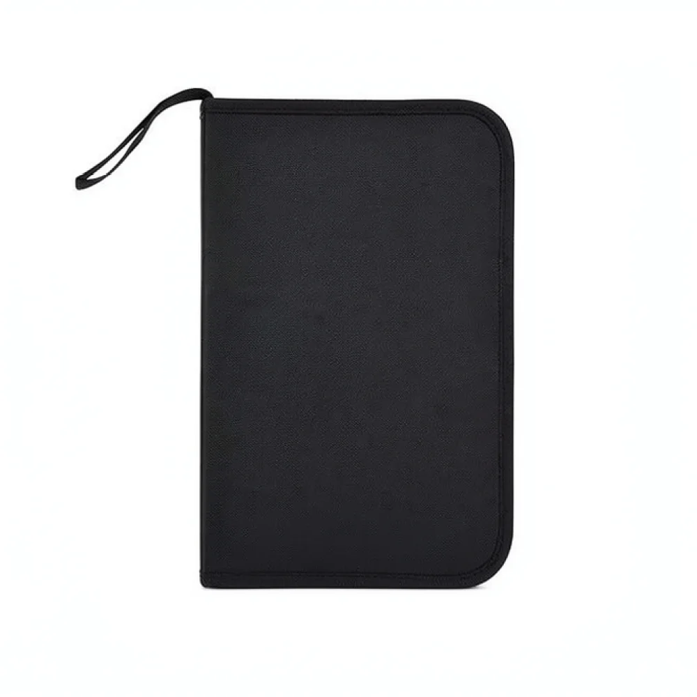 Portable Folding Pencil Pouch Oxford Fabric Stationery Organizer Case For Sketching Drawing Art Supplies Bag