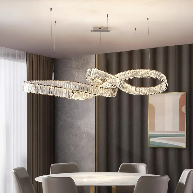 

home decorationPendant lights, luxury crystal living room chandelier, dining room Pendant lamp, ceiling light, indoor lighting