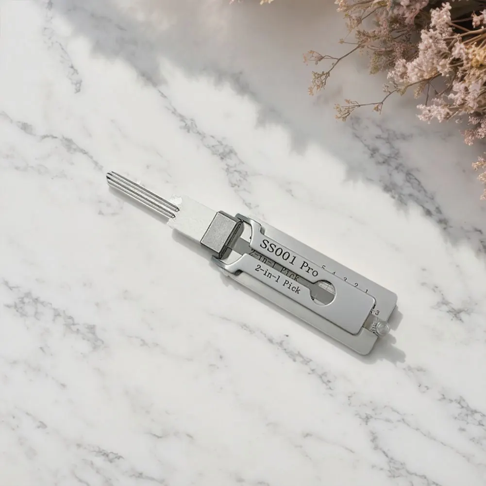 2 في 1 الفولاذ المقاوم للصدأ مفتاح فك المحمولة الدقة هوك و لاقط أداة اليد قفل فك صيانة طقم تصليح