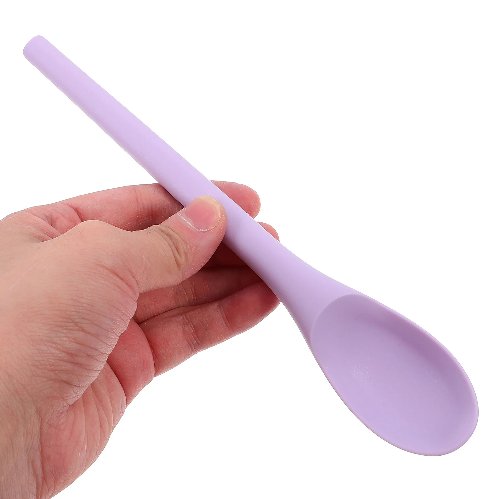 

4 Pcs Translucent Silicone Spoon Spoons Nylon Soup Multifunctional Kitchen Tool