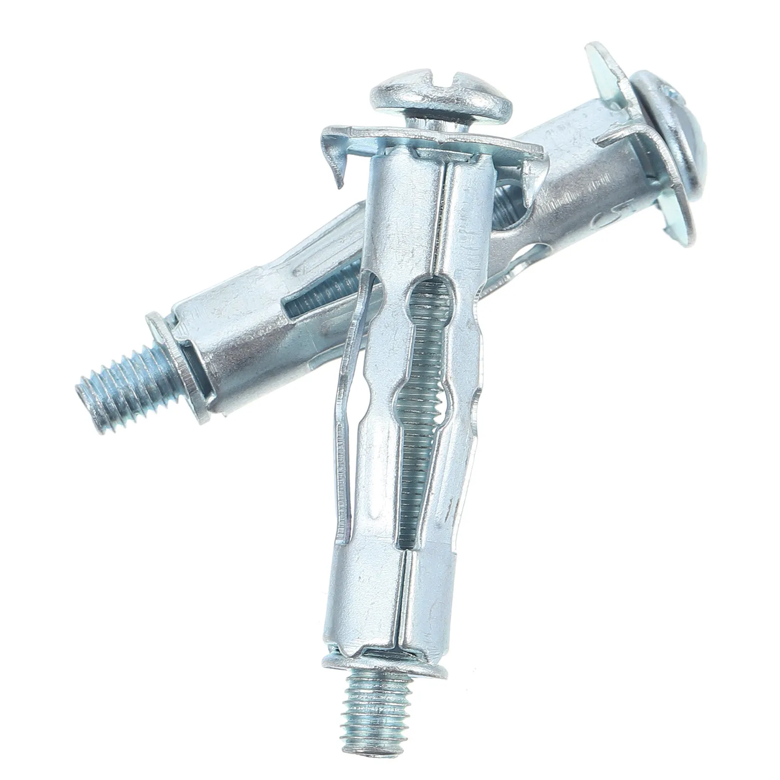 

20 шт. усиленных анкеров для пустотелых стен, 5-лучевые распорные стальные дюбели со съемным машинным винтом для надежной фиксации в гипсокартоне