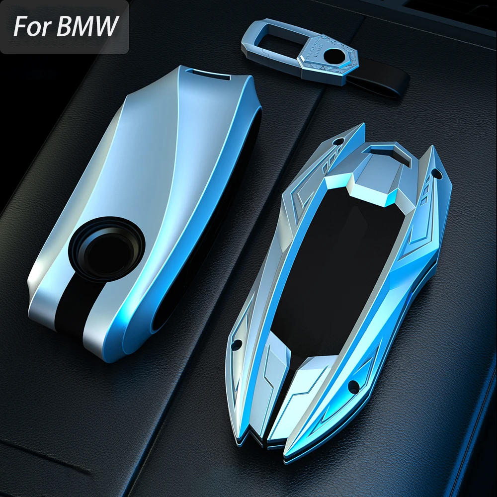 Zinc Alloy Car Key Case Cover For BMW 1 3 5 7 Series X1 X3 G01 X4 G02 X5 F15 F16 M3 M4 F30 F31 F32 F34 F20 F21 F07 F10 G30