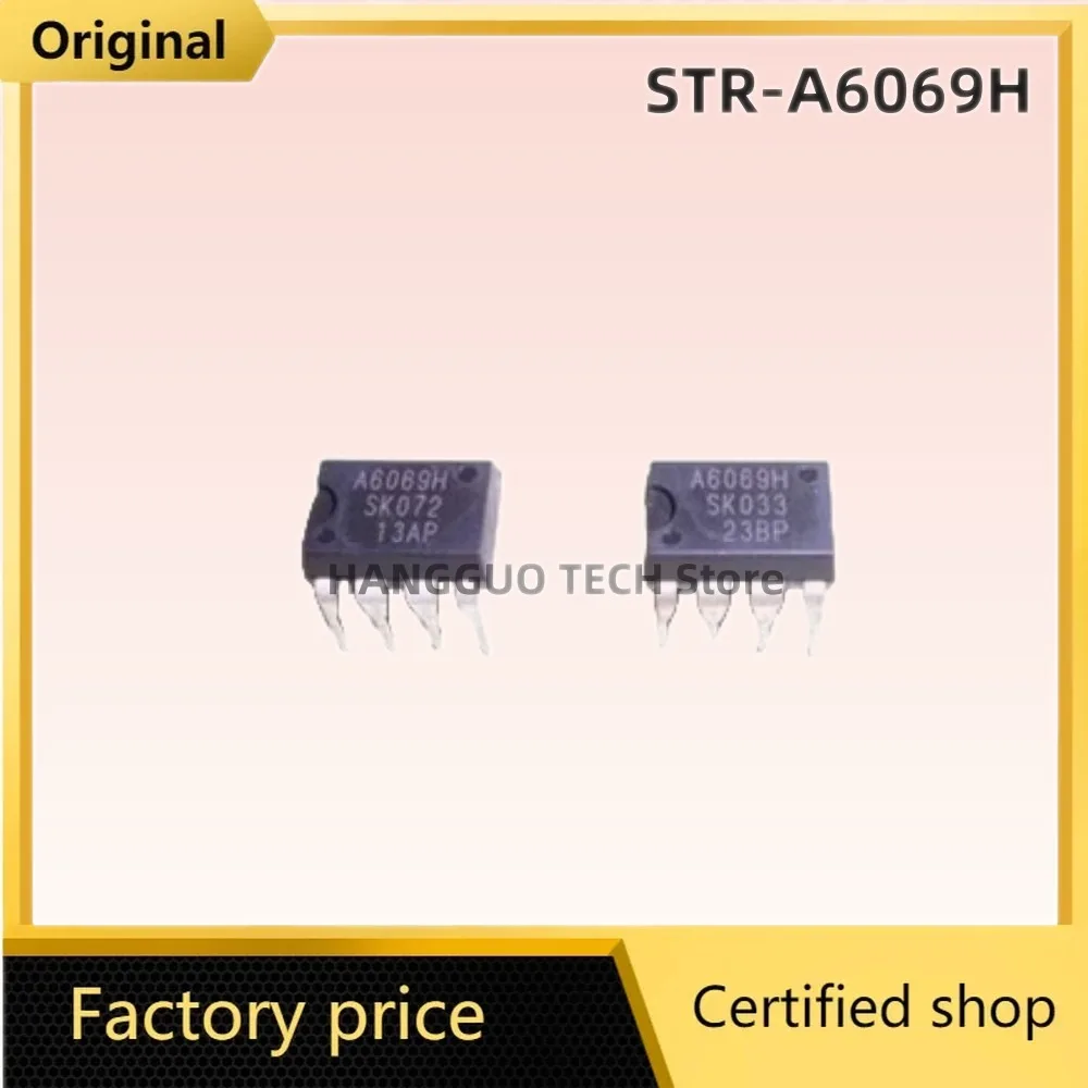 10Pcs Original STR-A6069H STRA6069H A6069H DIP-7 IC Chip