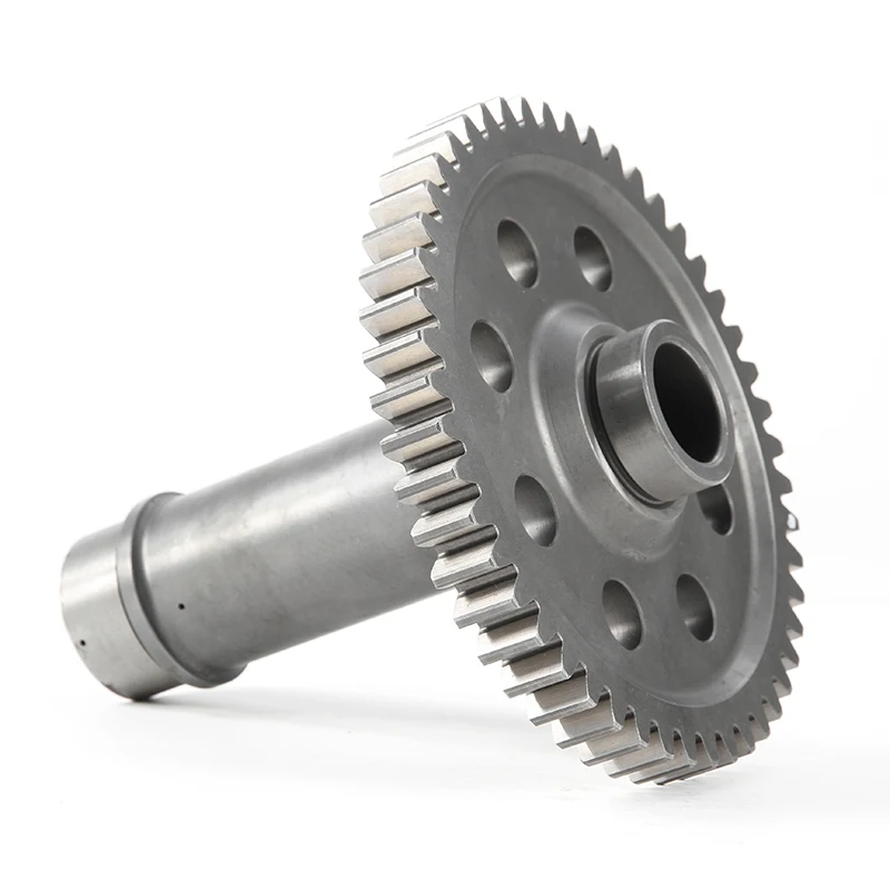 High Strength 20CrMnTi Forged Transmission Gear Shaft for Heavy Duty Truck Rear Axle Drivetrain Replacement