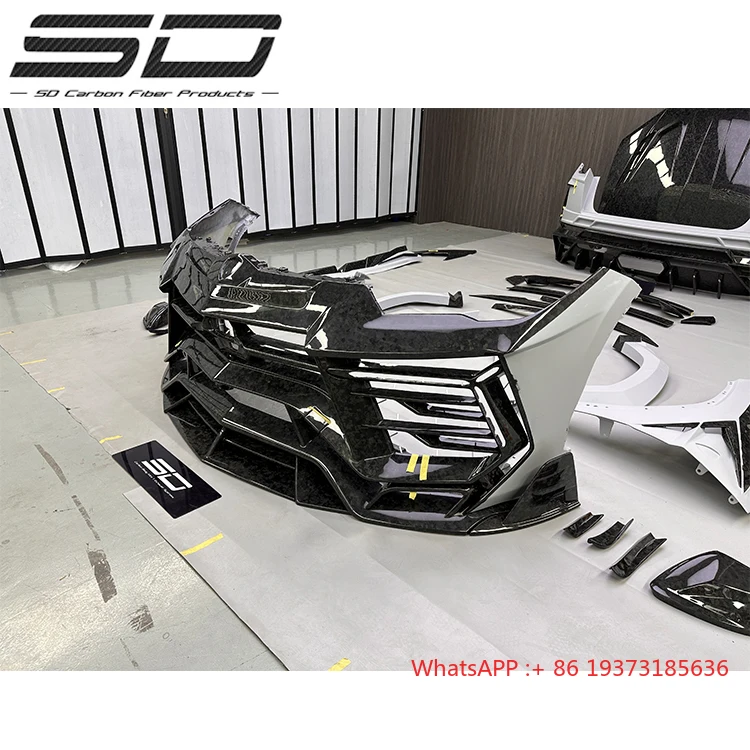 Dry Carbon Fiber MSY Style Wide Body Kit for Lamborghini 2024 URUS Limited Edition Front Bumper Fender Side Skirts Rear Spoiler