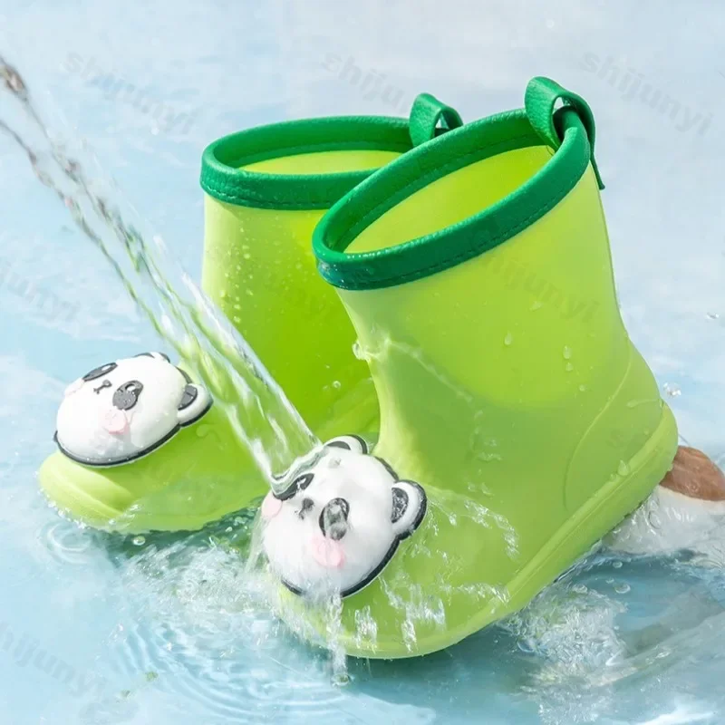 كابيبارا أحذية المطر للأطفال بنين بنات الكرتون أحذية ماء مقاوم للماء المضادة للانزلاق 2025 موضة طفل أطفال احذية المطر لطيف