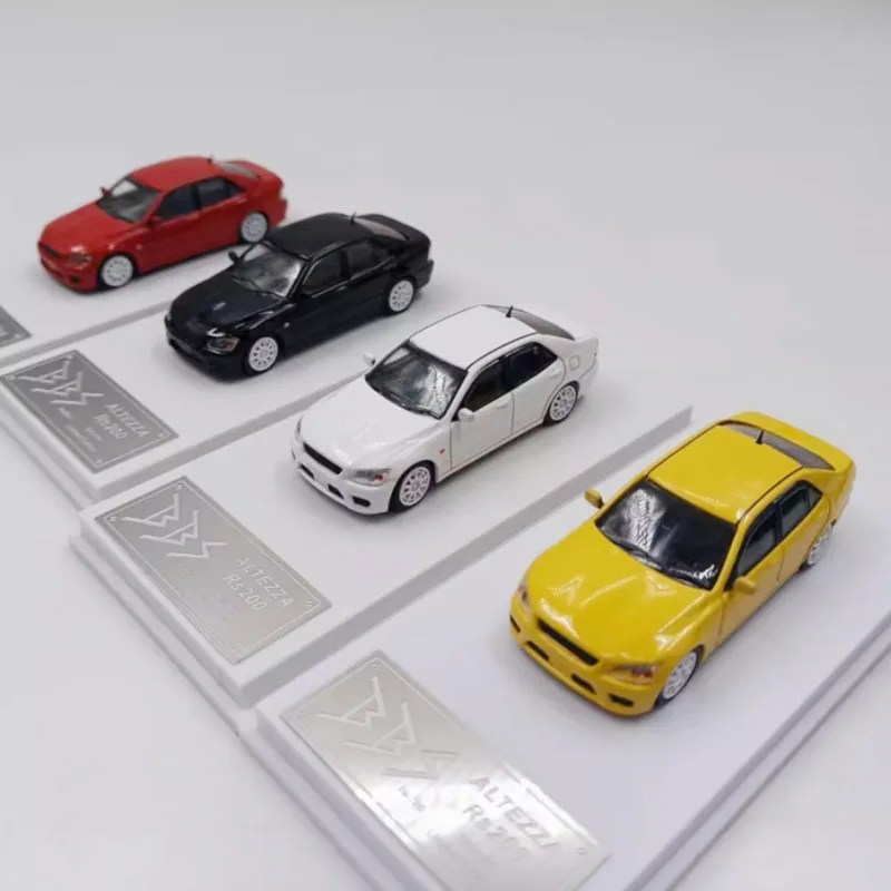 

Diecast 1/64 Scale BBS ALTEZZA RS200 Alloy Simulation Car Model Static Collection Decorated Holiday Gifts Toys Souvenir Gift