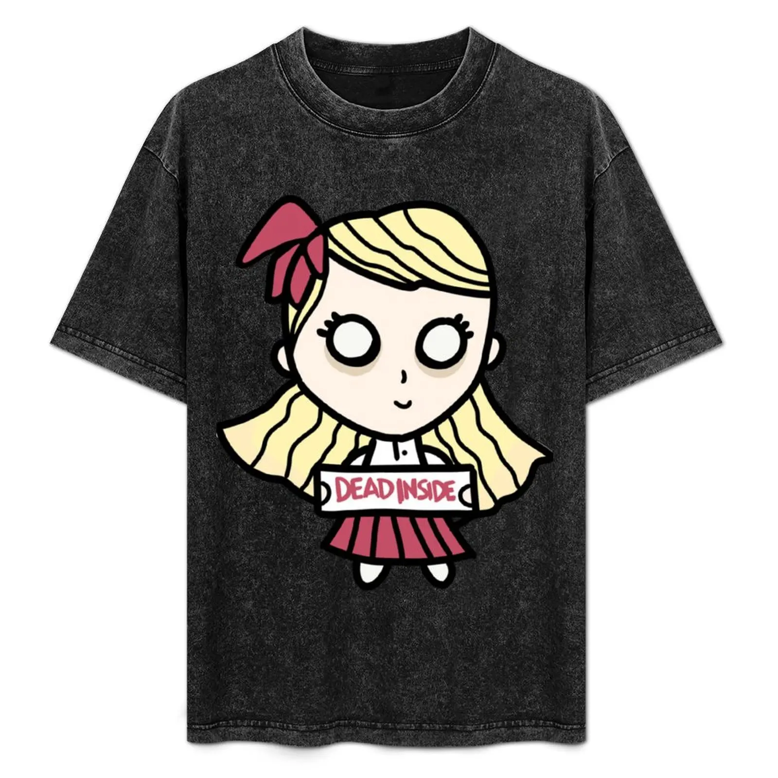 Dont Starve Together - Camiseta Wendy para uso diário, básica, de manga curta