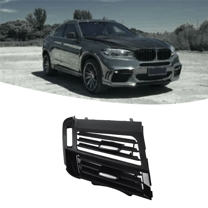 AASS-لوحة سيارة مكيف الهواء تنفيس المخرج مصبغة لسيارات BMW X5 X6 F15 F16 A/C تنفيس منفذ لوحة RHD