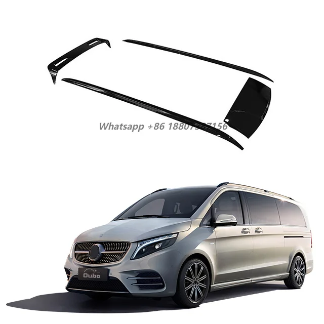 

Applicable to Benzz VITO W447 High Roof Luggage Rack Tail Wing Exterior Modification
