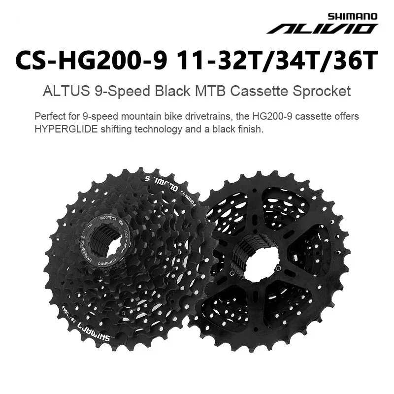 Shimano Altus 9V Groupset RD-M3100SL-M3100-R Derailleur 9Speed HG200 Cassette Flywheel X9 HG53 Chain for MTB bike parts