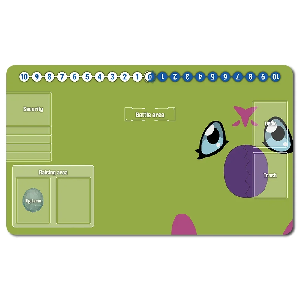 701864 - Board Game Digimon Playmat Size 60X35 cm Play Mats Compatible for DTCG