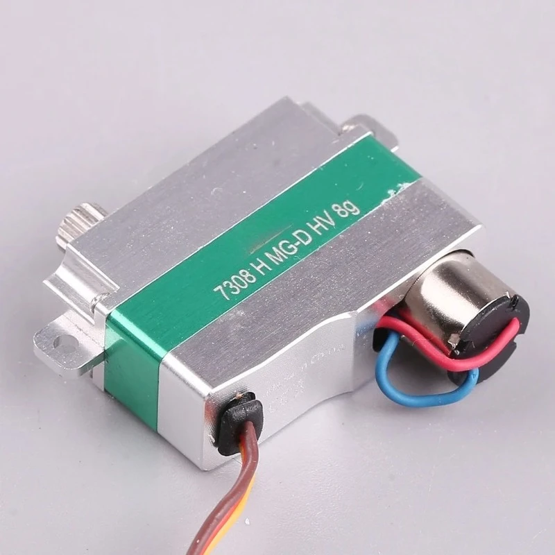 7308MG-D 7308H HV 8g All Metal Gear Digital Servo Vertical Mount Steering Gear for RC Glider Fixed Wing Aircraft Model Parts