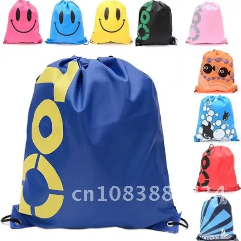 

Storage Bag Cartoon Drawstring Outdoor Travel Beach Waterproof Household Debris Children's Toy Dustproof