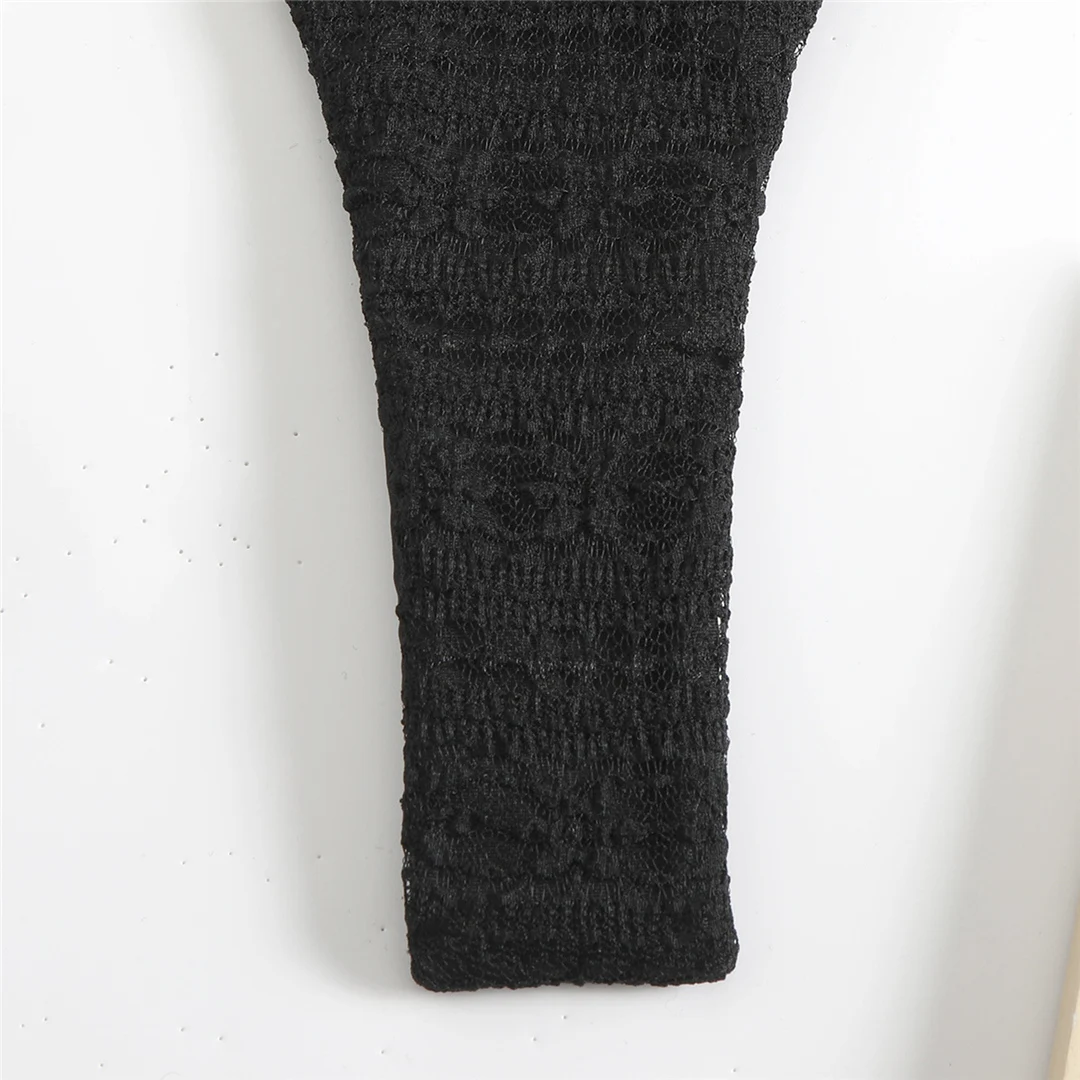 4-teiliges Halter-Bikini-Set mit Rock, langärmeligem Oberteil, Damen-Badeanzug, Damen-Bademode, Badebekleidung, Badeanzug, Schwimmanzug V6339 – Detail 31