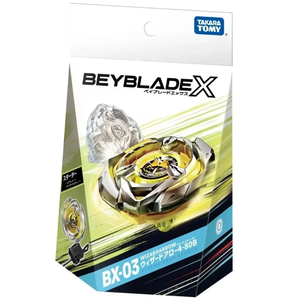 

Оригинальный стартер Takara Tomy Burst Bey X BX-03 Wizard Arrow 4-80B