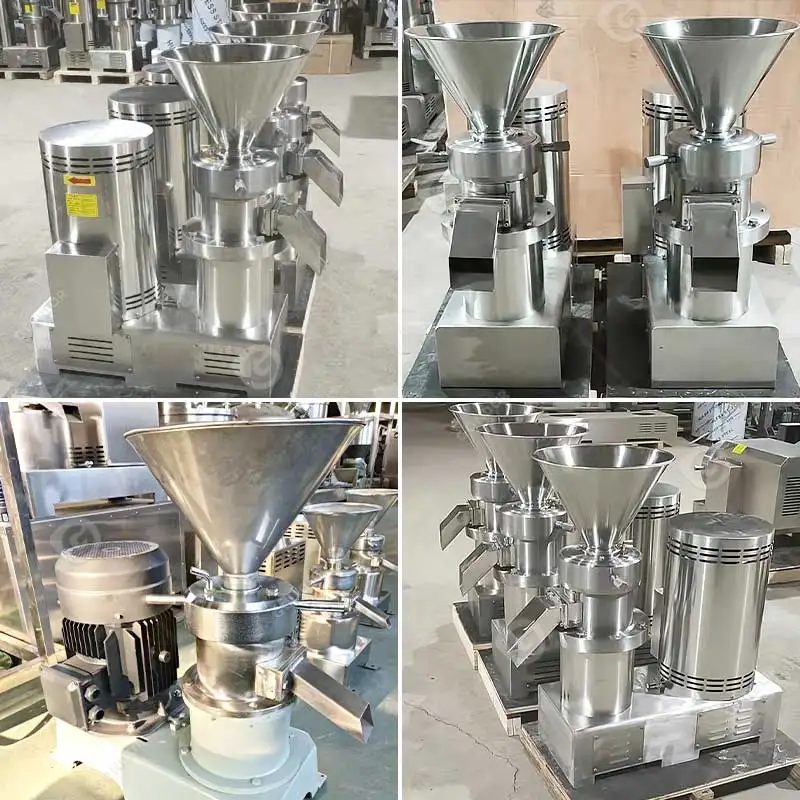 

200 Kg Per Hour Multifunction Colloid Mill Stainless Steel Household Peanut Butter Machine for Meat Oil