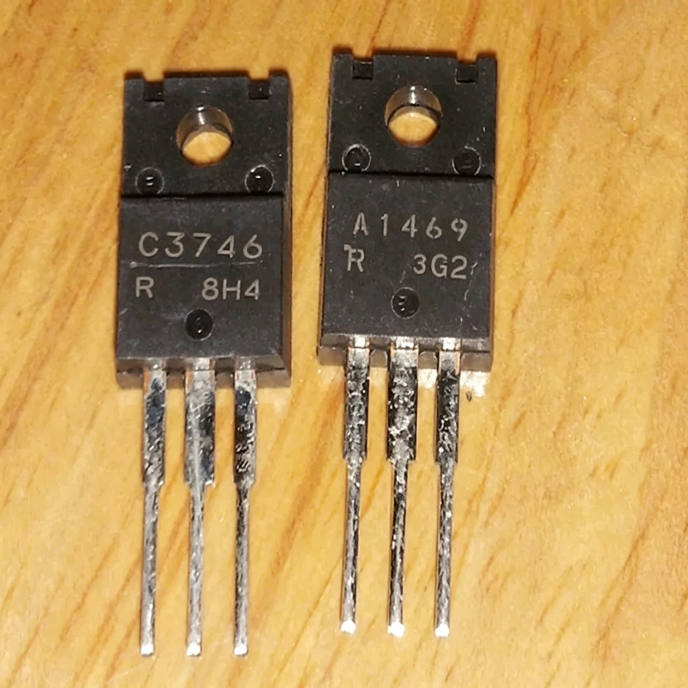 10pcs/lot New Original 5pairs 2SA1469 2SC3746 (5PCS A1469 + 5PCS C3746) PNP In Stock