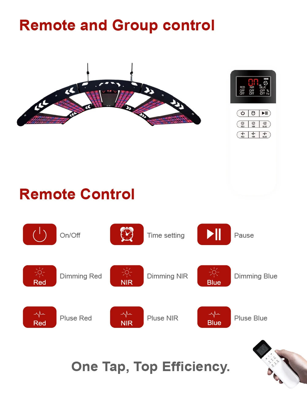 OEM/ODM Red Light Therapy Panel Newest Remote Control 700W 470nm 660nm 850nm Red Light Equine Therapy Solarium Horse Equipment