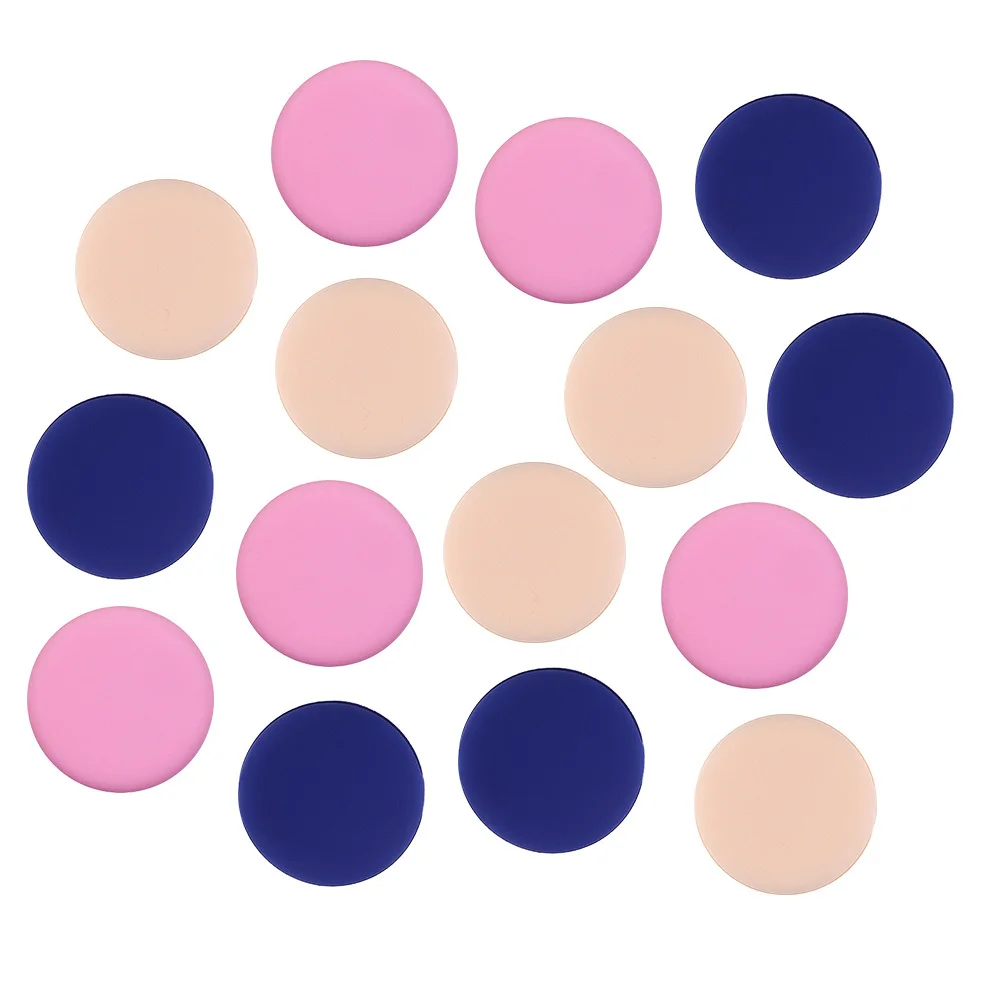 15 قطعة مكياج مزدوج الاستخدام كريم أساس جاف رطب لتطبيق البودرة السائبة أداة تجميل بودرة فضفاضة منتفخة
