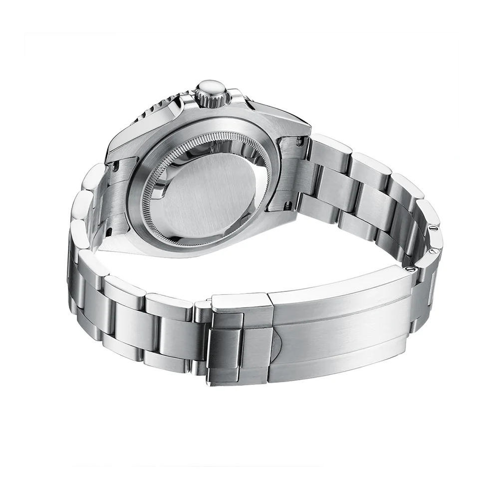 PHYLIDA 300M Resistente al agua 40 mm Reloj de buceo negro para hombre Movimiento automático nh35 Cristal de zafiro SUB