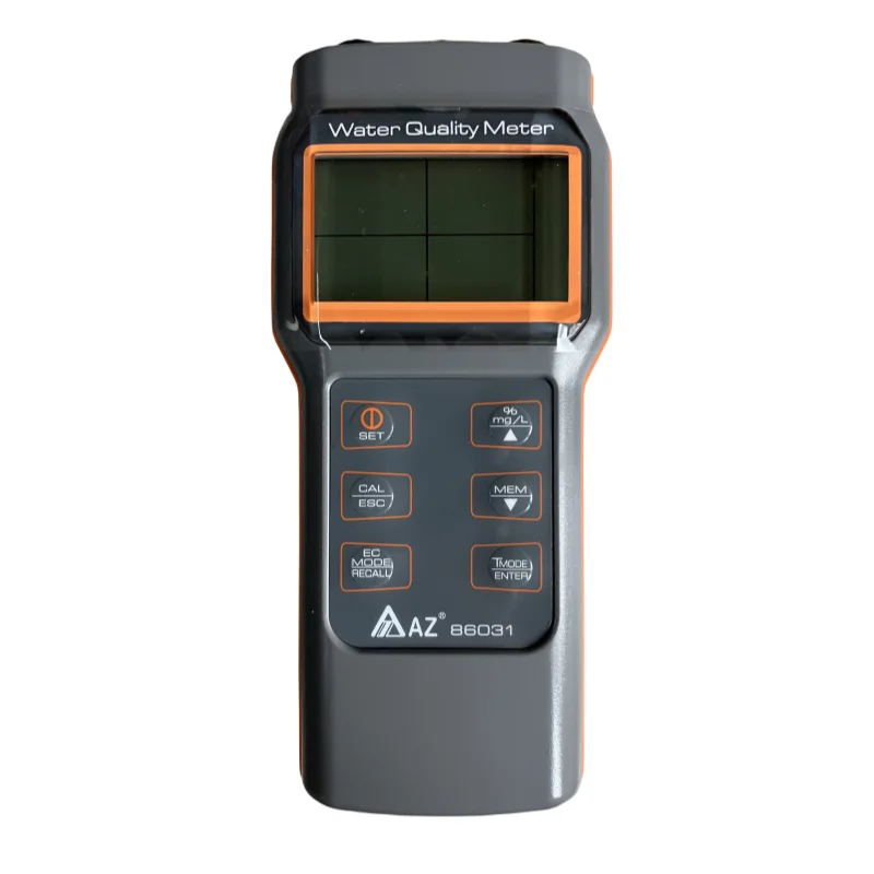 AZ86031 Waterproof IP 67 Combined water quality tester Water pH meter (pH/ COND/ SALT/TDS/DO multifunction Electronic PH meter)