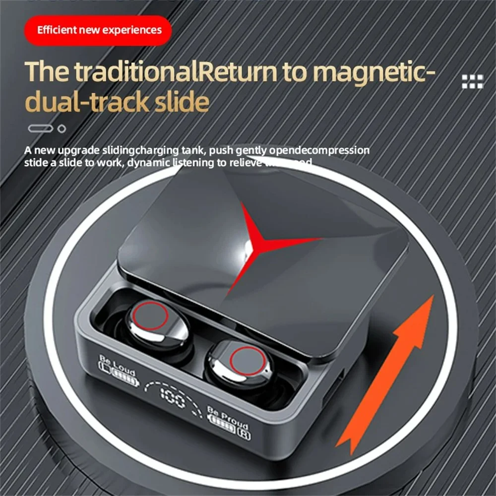 Waterproof Wireless Headphones Sport Bluetooth 5.3 Earbuds TWS Touch Control Noise Cancelling Music HiFi Stereo Gaming Headsets