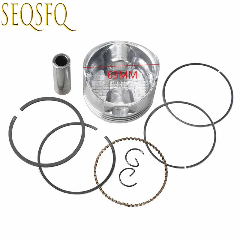 6AH-11631 Piston (Std) Set  6AH-11603 For Yamaha Parsun Outboard Motor F9.9HP 15HP 20HP 63MM 6AH-11631-00 6AH-11631-00-00