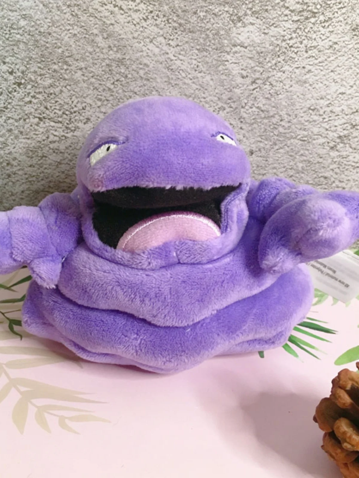 Fit Genuine Pokemon Series Dolls Muk Plush Toy Stuffed Doll Anime Pocket Monste