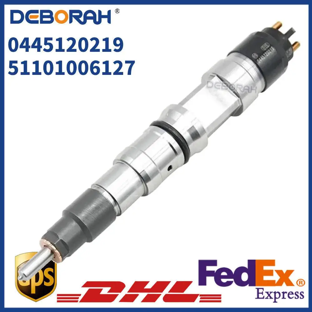 

Common Rail Diesel Fuel Injector 0445120219 51101006127 Injector Nozzle for MAN Truck BOSCH