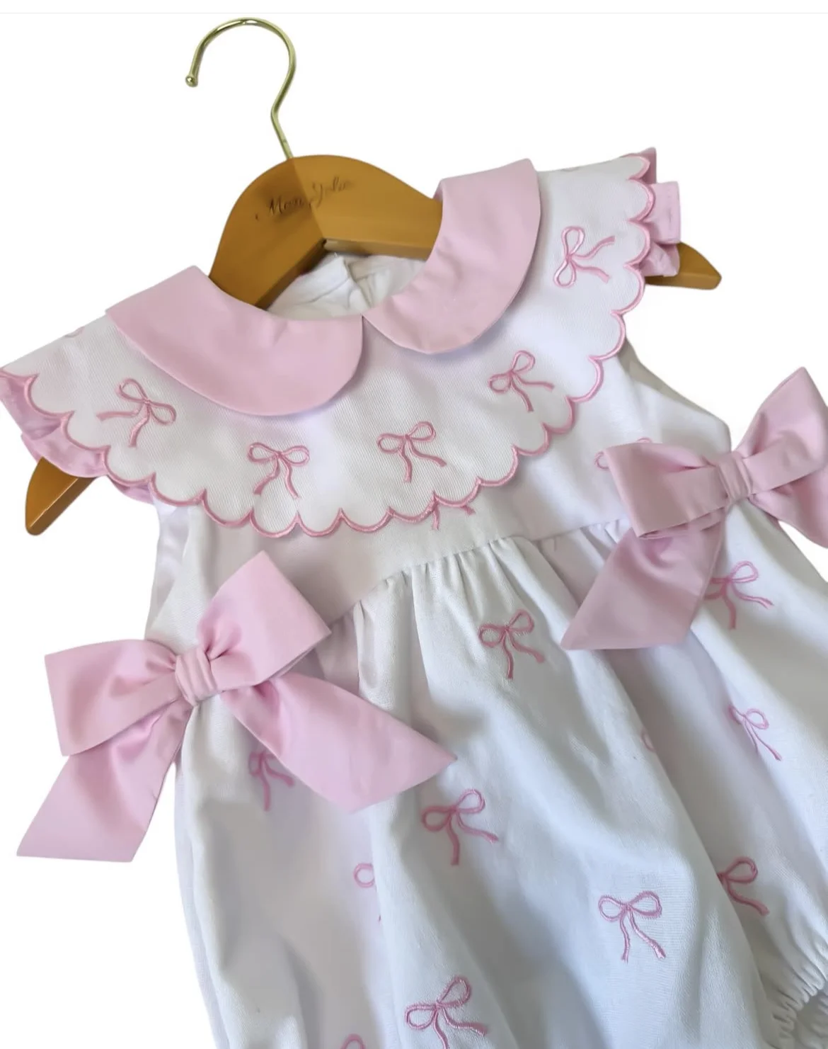 0-6Y Baby Girl Summer White Romper for Birthday Holiday Easter Photography Eid  B15