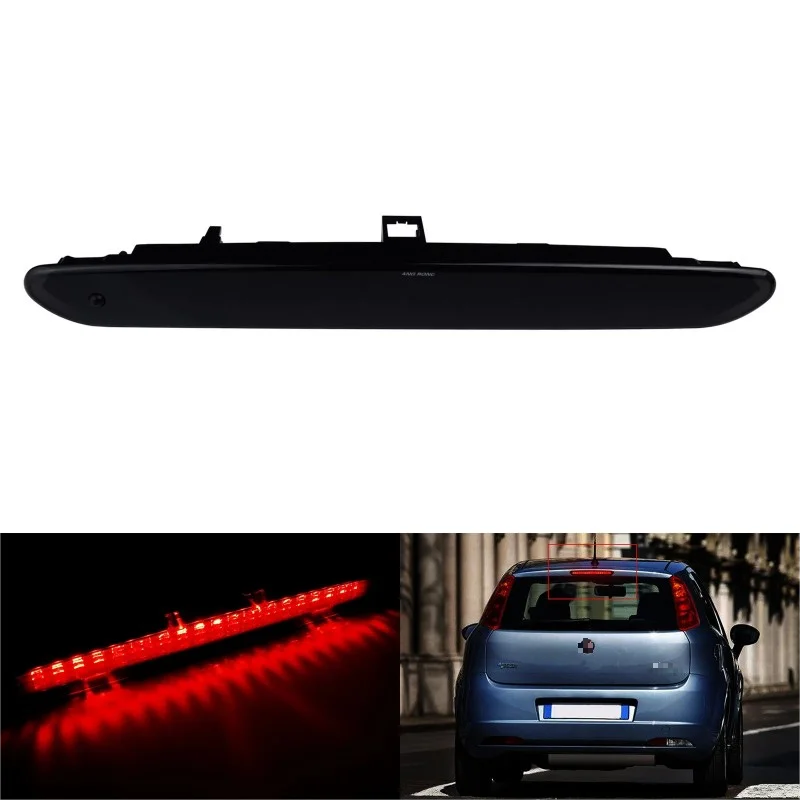 1pc Car LED Rear High Level Brake Stop Light For Fiat Abarth Grande Punto Evo OEM51974522 Car Accessories 12V