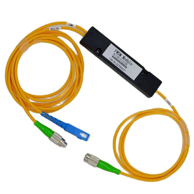 Multiplexador de divisão de comprimento de onda de fibra fwdm, 5 peças 1314/1490/1550nm 1x2wdm epon gpon sc fc conector frete grátis para brasil