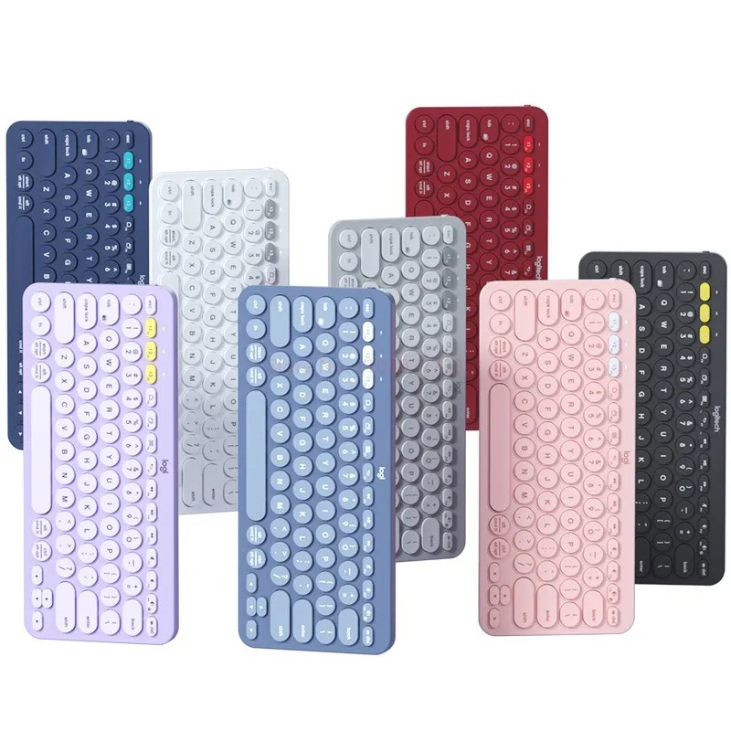 Imagem -06 - Teclado Universal sem Fio Multi-dispositivo Bluetooth Multi-cor para Windows Macos Android Ios Chrome os Universal Logitech-k380