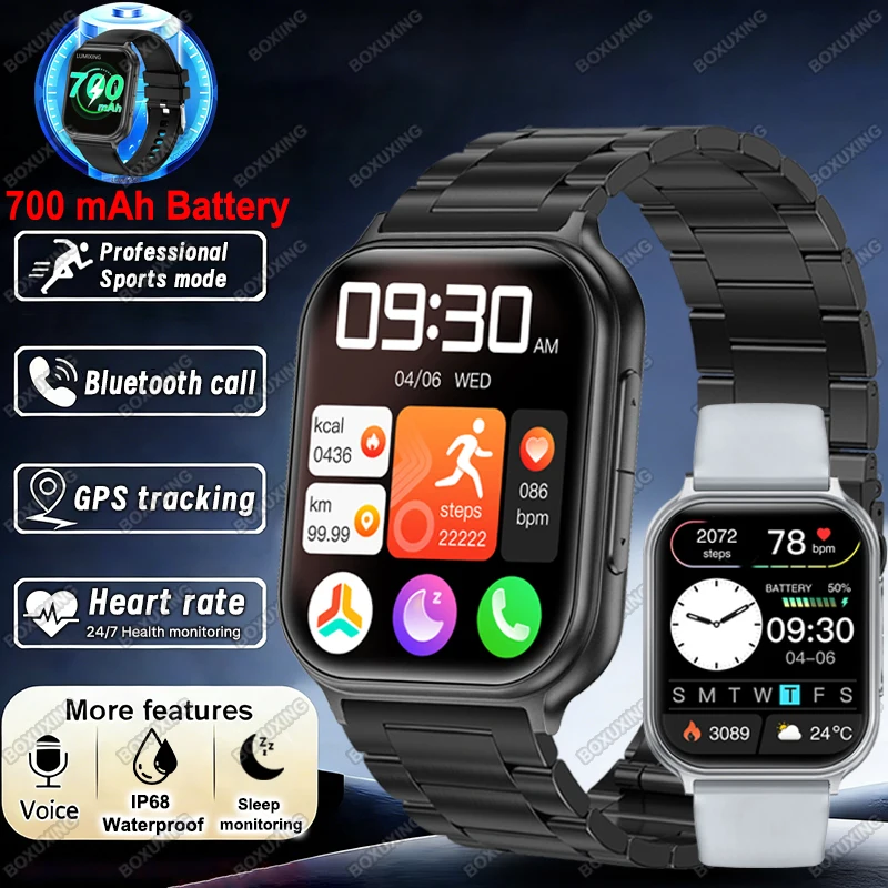New Bip 6 Pro Sports Smartwatch Men 700 Mah Battery IP68 Wa…