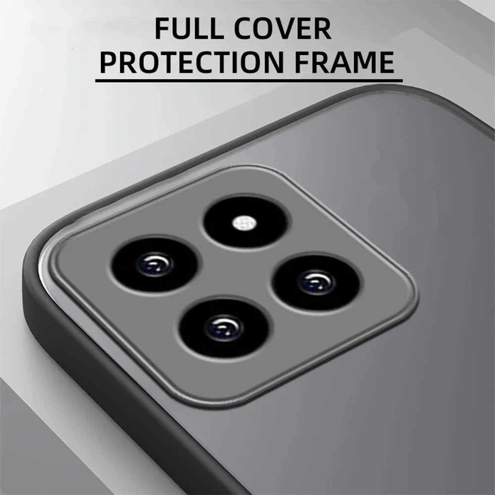 Harte PC + Anti-Drop-TPU-Liquid-Armor-Hülle für Xiaomi 14 14T 13 13T 12 12T 11 11T 10T Pro 13 12 11 Lite NE Clear Cover – Detail 3
