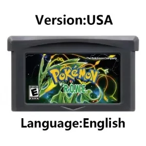 GBA Game Cartridge Pokemon Series Odyssey Ultraviolet Doubles FireRed Silver Rival Rom Hack Videogameconsolekaart