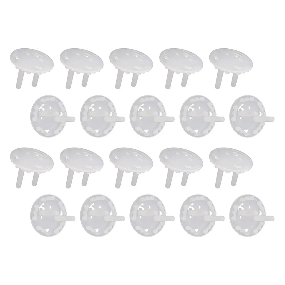 20Pcs Baby Safety Outlet Covers Childproof Plug Protectors Wall Socket Protector Outlet Plug Covers