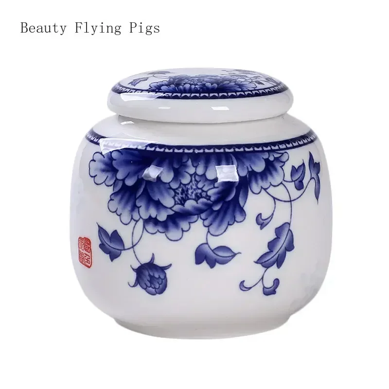 Компактная герметичная банка для чая, портативная банка для хранения лекарств, контейнер для чая, 8x8 см