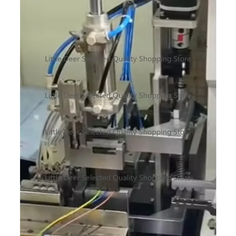 Automatic Stripping Crimping Machine Copper Wire Cutting and Peeling Machine Power Cord Terminal Crimping Machine