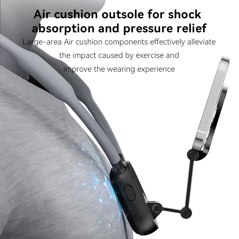 360° Rotation Magnetic Phone Clip Neck Mount for iPhone 17-12 Pro Max For Samsung Huawei Xiaomi Portable Hands-Free POV Camera