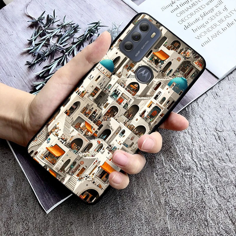 

Phone Case For Moto G85 G55 G05 G14 G75 G31 G50 G10 G20 G30 G60 G13 G32 G84 G54 G53 G72 G24 Power Greece Turkey Italy Scenery