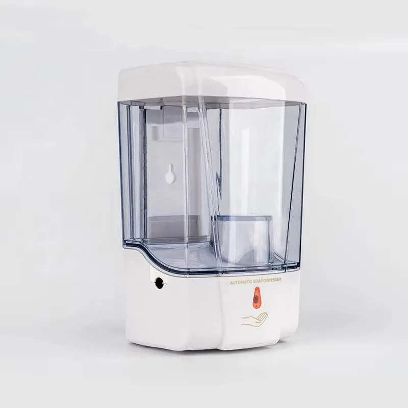 Top Sale 750ml Amber White Wall Mounted Hand Sanitizer Dispenser with Foaming Soap Dispenser Pump