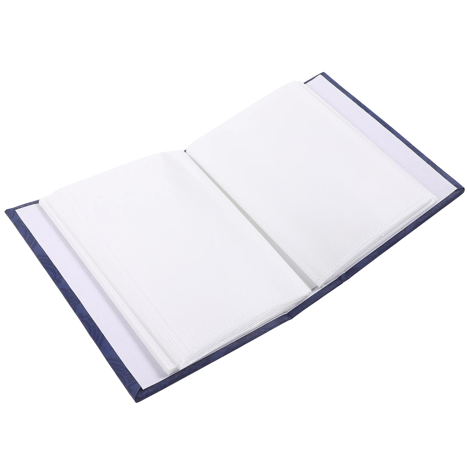 

6 inch Photo Album for 100 Photos Family Scrapbook Blue Graduate Baby Growth Keepsake Gift Small Picture Collection